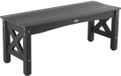 Vevor Tuinbank Patiobank Balkonbank 113CM Kunststof Zwart