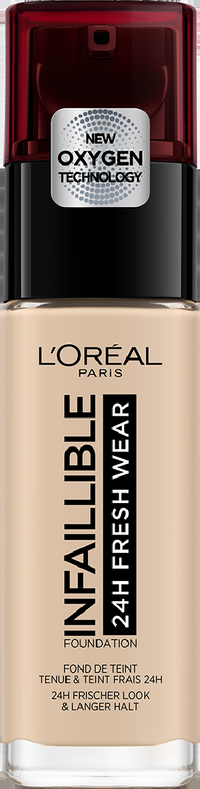 L%27Oreal Make-Up Designer Infallible 24HR Fresh Wear Foundation - 20 Ivory - Langhoudende Foundation met SPF 25 - 30 ml