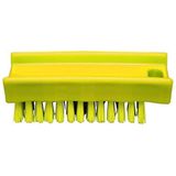 Maya Professional Tools 15061-4 nagelborstel, harde borstelharen, FBK/levensmiddelhygiëne, 110 mm x 45 mm, geel