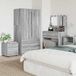 Maison Exclusive - Armoire de salle de bain, 40,5 x 40 x 44 cm, matériau : panneau de particules, couleur : gris Sonoma
