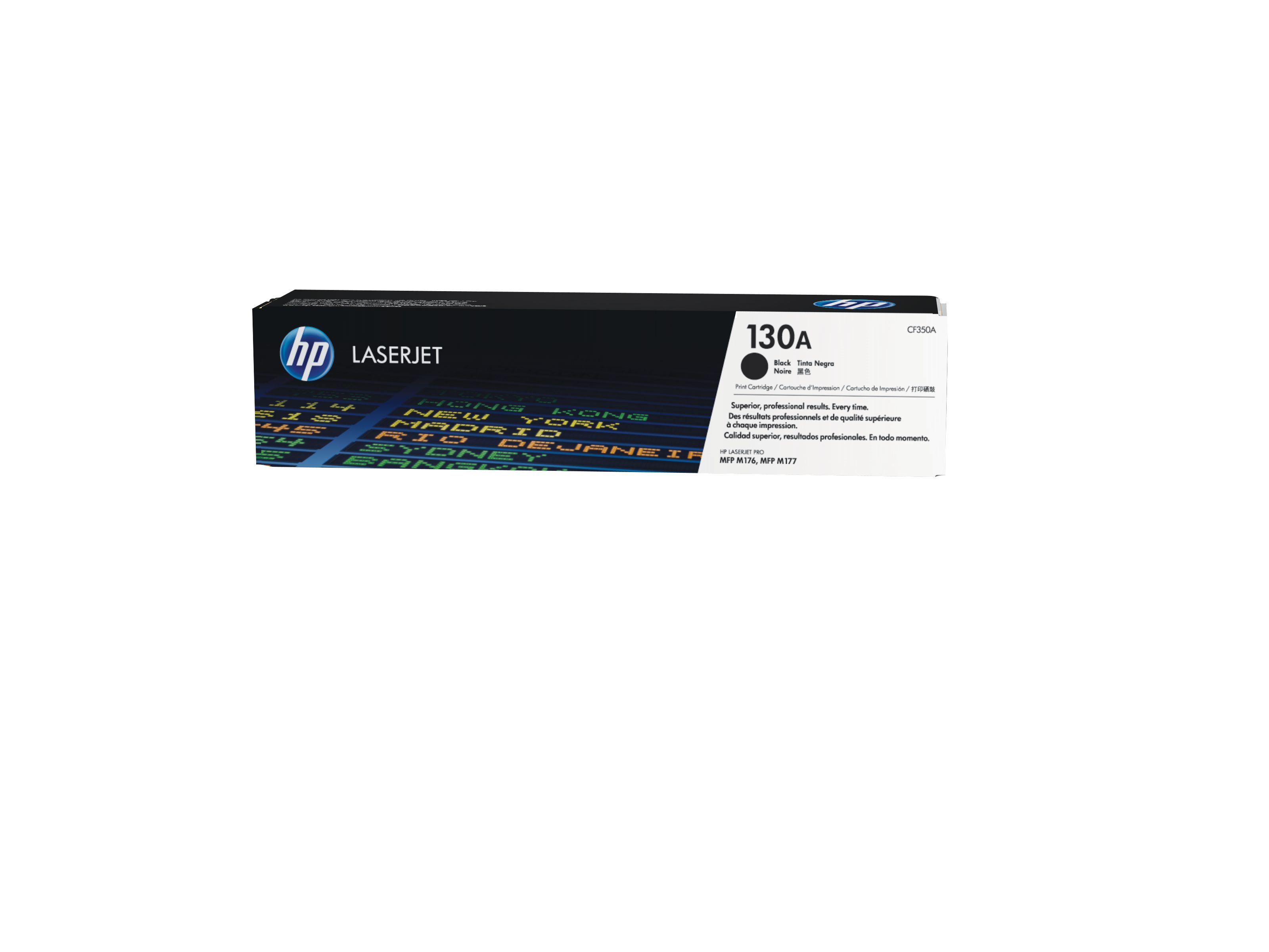 HP 130A Zwarte Originele Tonercartridge - 1300 Pagina's - CF350A