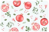 d-c-fix tafelkleed – Rio Grenadia (29 x 44 cm) | witte tafelkleed voor de keuken-, eet- of tuintafel – voedselveilig, afwasbaar en waterdicht