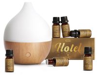 Diffuseur d'arômes 100 ml - Humidificateur à ultrasons - Lumière RVB - Sans BPA