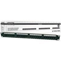 DIGITUS Patchpaneel CAT 6 UTP RJ-45 X 48 grijs, RAL 7035 2U 19"
