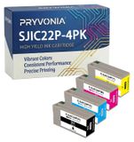 Epson Cartouches d'encre multipack pour Epson ColorWorks, 4 pièces, SJIC22P