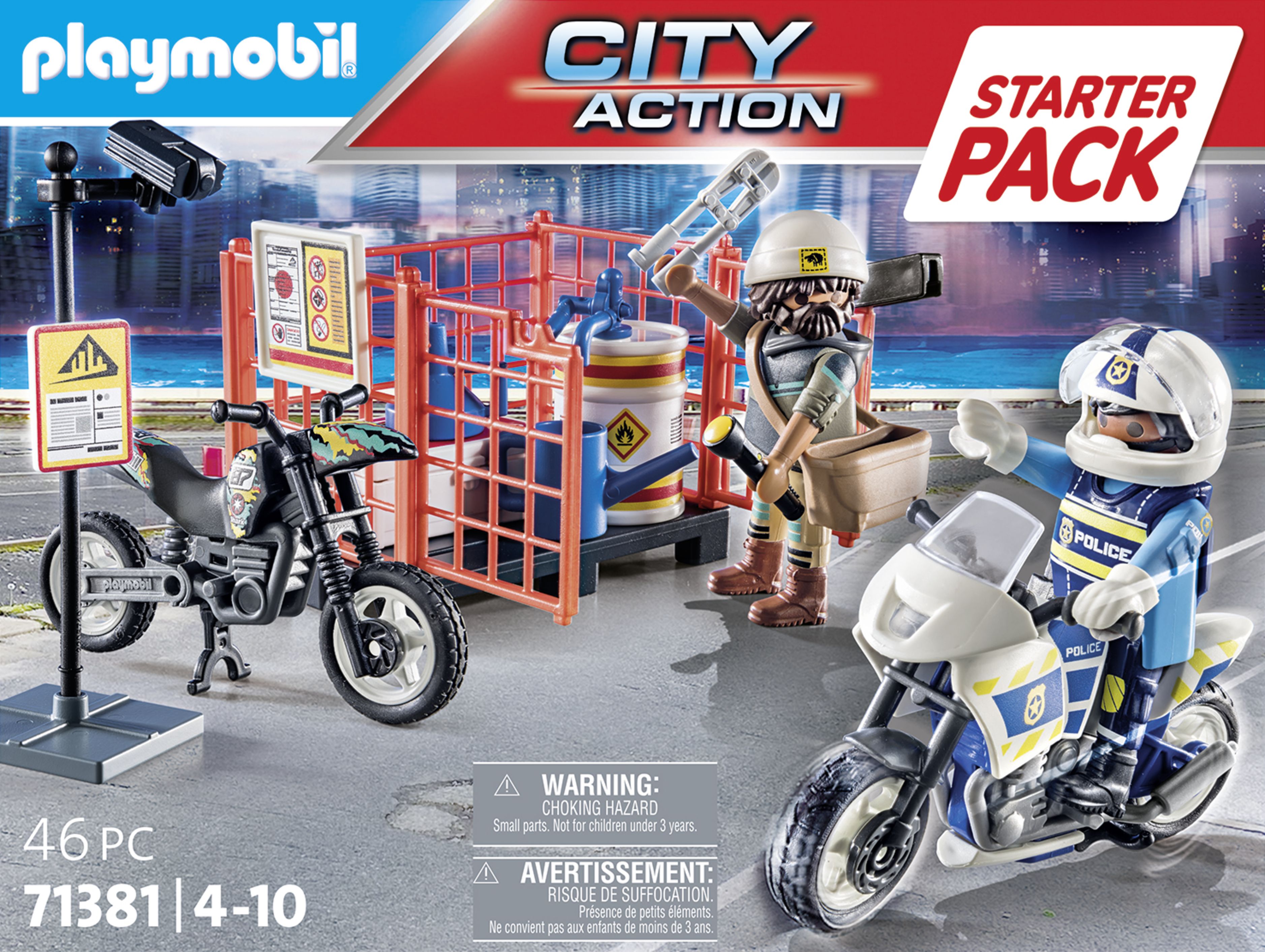 PLAYMOBIL City Action Starter Pack Politie - 71381