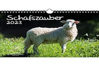 Schapenmagie DIN A4 kalender voor 2023 schapen en lammetje - Seelenzauber