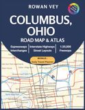 COLUMBUS, OHIO ROAD MAP & ATLAS