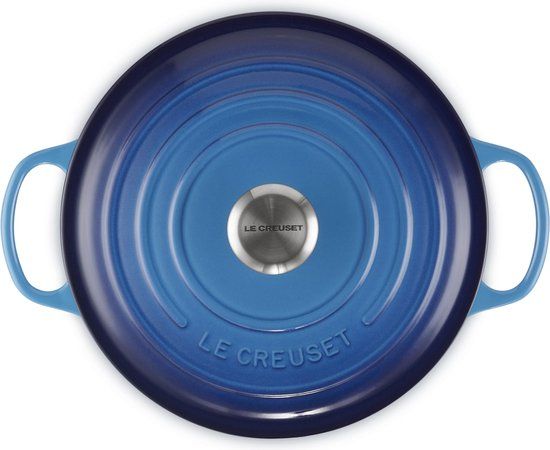 Le Creuset Signature Braadpan - Azure - 26 cm - 5.3L