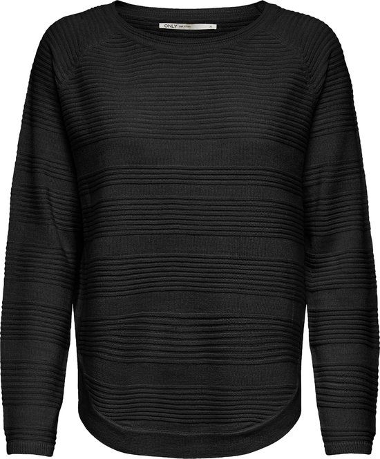ONLY ONLCAVIAR L/S PULLOVER KNT NOOS Women's Sweater - Black - Size M