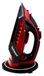Techwood TFS-246 Fer à vapeur Plaque de semelle en céramique 2400 W Noir, Rouge