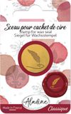 Aladine Zegel Wax Stempel Veer