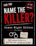 Can Games Night Edition: The Ultimate True Crime Party Game and Trivia Challenge for Adults