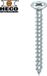 HECO TOPIX-Plus Spaanplaatschroef 5x30mm Verzinkt Platkop Pozidriv PZD 2 (500 stuks)