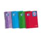 Oxford Optik Paper Microperdin 181405 Spiraalblok, extra harde kaft, DIN A4 120H, 50% vellen, 5 mm geruit met 3 tabbladen