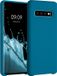 kwmobile Samsung Galaxy S10 hoesje Bleu Caraïbes