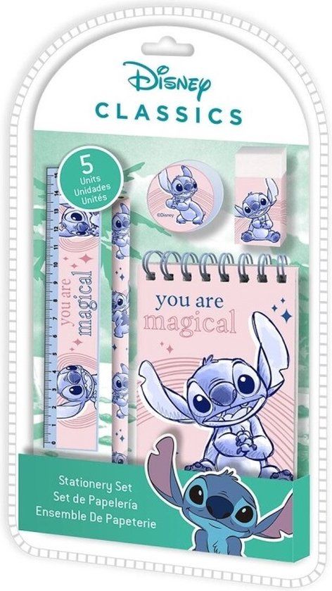 Disney Lilo & Stitch Schrijfwarenset - 5-delig