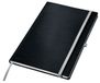 Leitz Style Carnet A4 Ligné - avec Couverture Rigide - Papier 100 Grammes - Satiné Noir