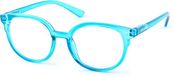 Vista Bonita Leesbril NOVA – Sterkte +4.00 – Kleur Maliblue – Met blauwlichtfilter – Trendy unisex montuur – Inclusief briletui en doekje