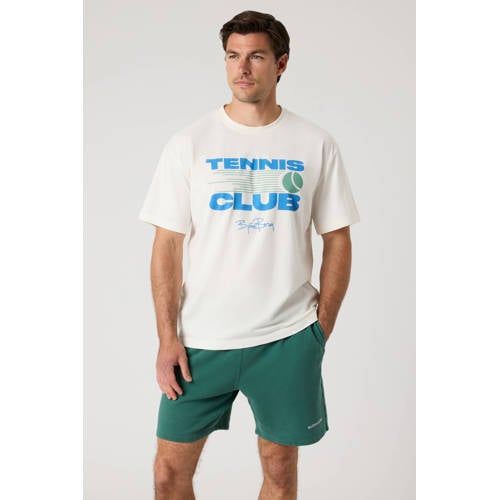Björn Borg Classic Print T-shirt Wit