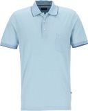 OLYMP Polo Casual - modern fit polo - bleu clair