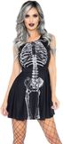 Leg Avenue Robe Femme Skeleton Babe