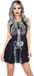 Leg Avenue Robe Femme Skeleton Babe