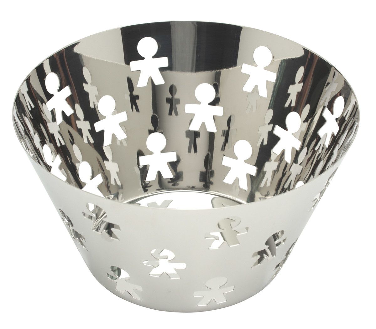 Alessi Girotondo schaal - Zilver