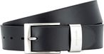 PIERRE CARDIN leren heren riem - zwart