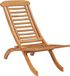 vidaXL Tuinstoel - Inklapbaar - Teakhout - 50x90x69 cm - Bruin