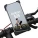 Opline KING mobiele houder voor fiets of motorfiets - Motorola Moto G 5G Plus - Zwart