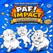 Paf ! Impact : Gare à la vitre: Des animaux rigolos en plein crash - Livre de coloriage