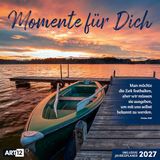 Momente Ackermann Kunstverlag Momente für Dich Kalender 2027 - 30x30 - Art12