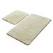 Badmatset 2-delig beige