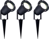 Ledvion - 3X LED Prikspots - IP65 - 5W - 4000K - 1M