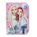Depesche TOPModel Girl Power - Gevulde etui in roze