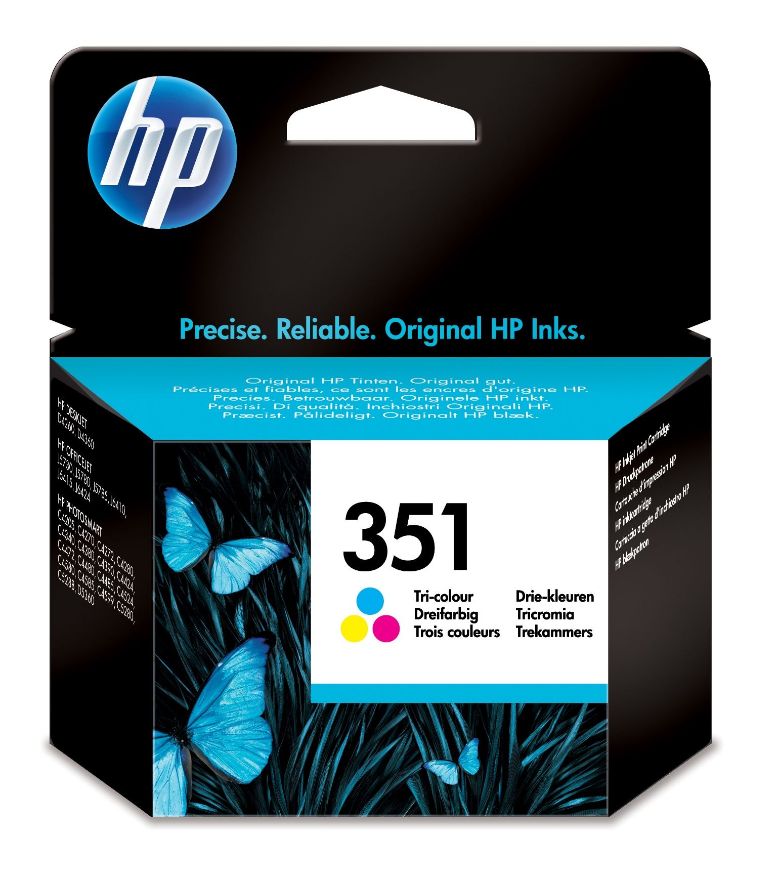 HP 351 Original Tri-color Ink Cartridge - CB337EE