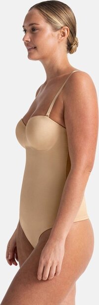 Dorina Sublime Sculpt Strapless Shapewear Body - Black - 85D