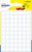 Avery Etiketten 8mm rond - blister 560st wit