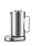 Bodum BISTRO Elektrische dubbelwandige waterkoker met temperatuurregeling, 1,0 l, 34 oz, 2000 W, chroom