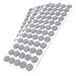 Adsamm® / 180 x zelfklevende viltglijders/Grijs/ø 14 mm/Rond/Meubelviltglijders met een dikte van 3,5 mm/Meubel- en vloerbescherming
