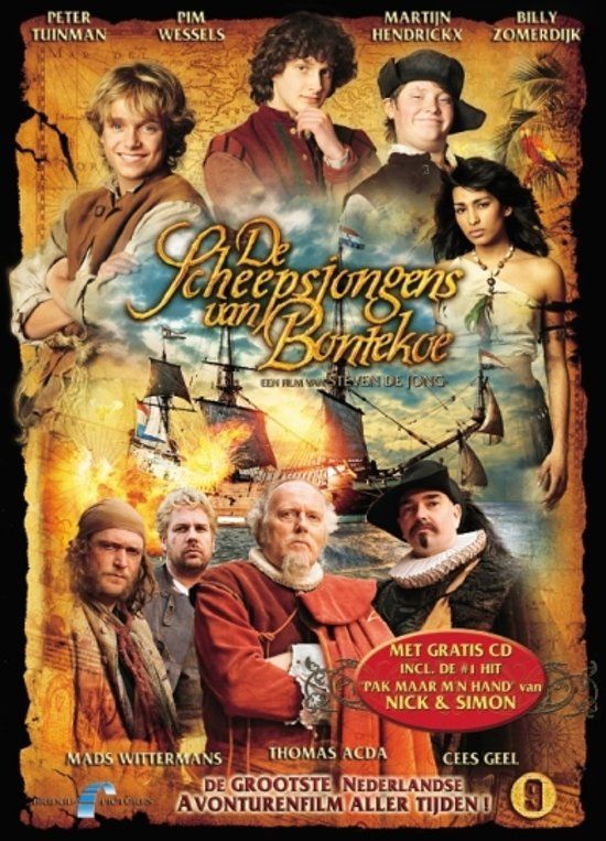 De Scheepsjongens van Bontekoe - DVD