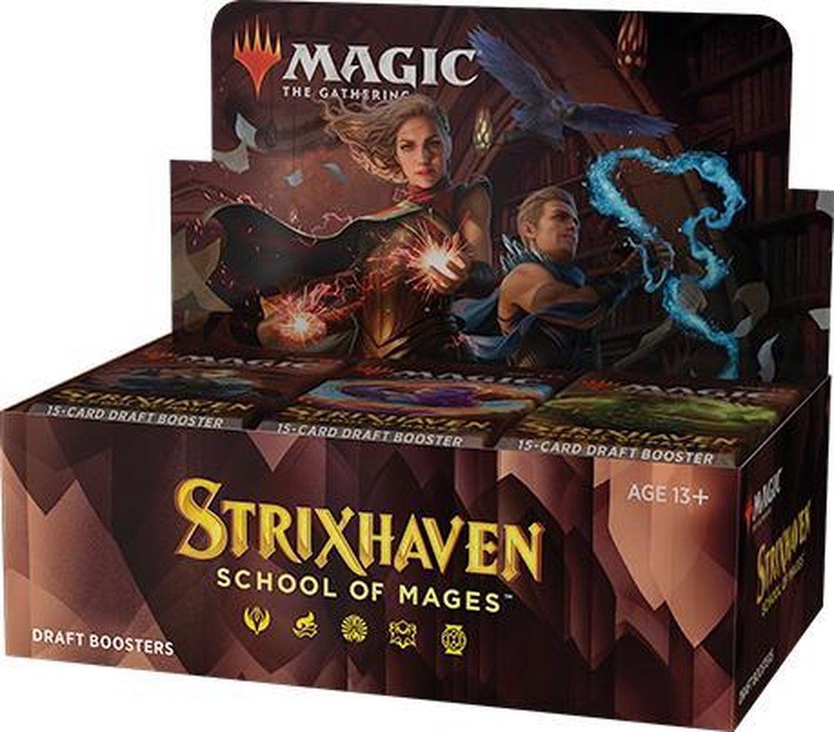 Wizards of the Coast Strixhaven: School of Mages Draft Booster Display - 36 Boosters
