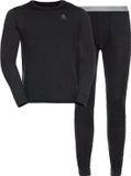 Odlo Merino Warm Set Zwart 2XL Man