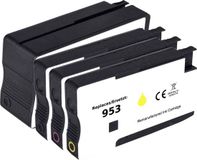 Renkforce Inktcartridge vervangt HP 953, 6ZC69AE, LS058AE, F6U12AE, F6U13AE, F6U14AE Compatibel Combipack Zwart, Cyaan, Magenta, Geel RF-5718854