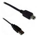 Lineaire Panda Lineaire PCUSB215C USB-kabel zwart 1,5m