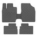 CIKCAR Rubber matten compatibel met Leapmotor T03 2024- (3-delig)