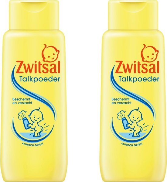 Zwitsal Talkpoeder Baby - 2 x 100 g