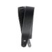 D'Addario 25LS00 Accessoires Leren gitaarband, gitaaraccessoires, band voor elektrische gitaar, akoestische gitaar, basgitaar, klassiek, zwart, standaard