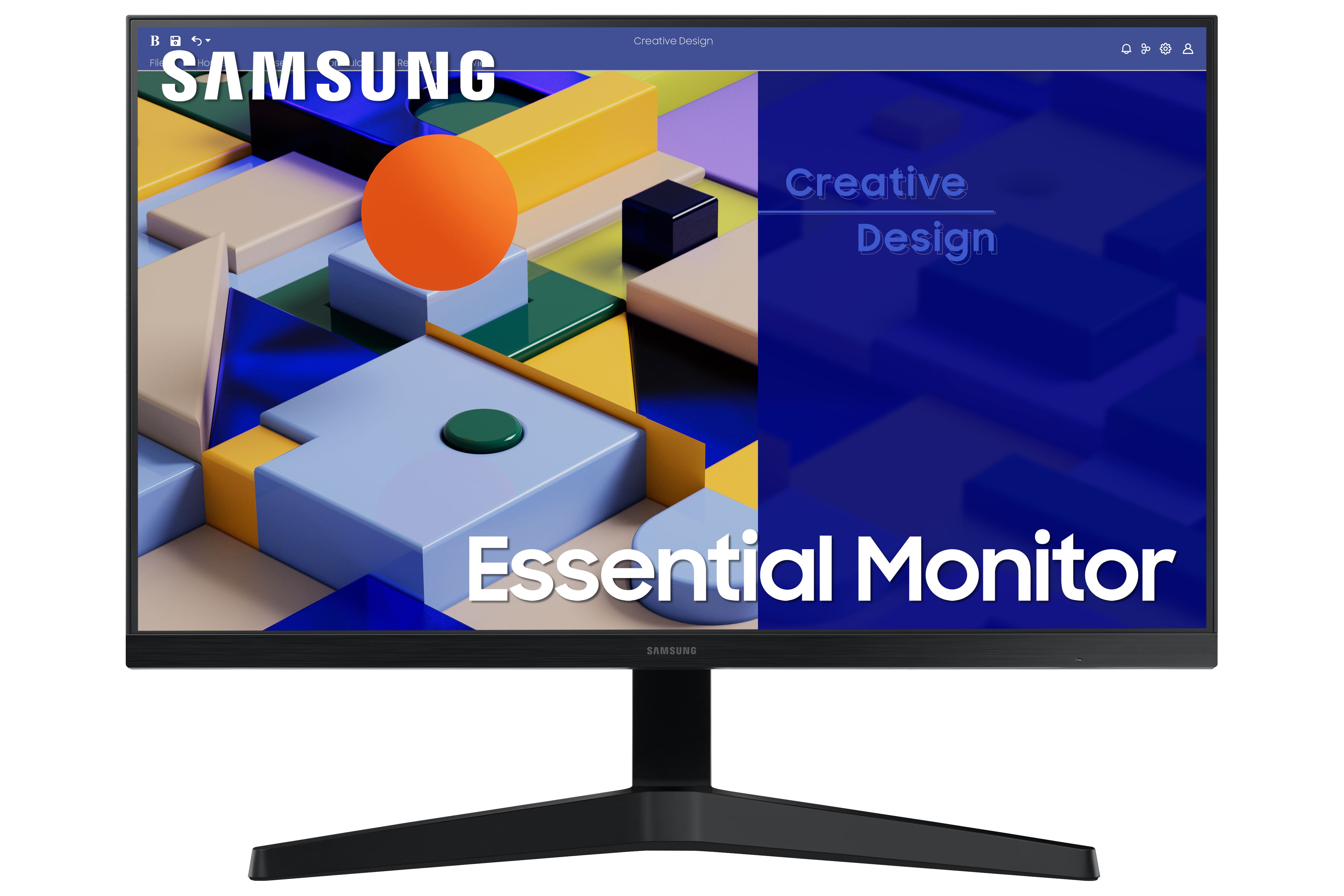 Samsung S31C S24C314EAU 24" Full HD IPS Monitor - Zwart